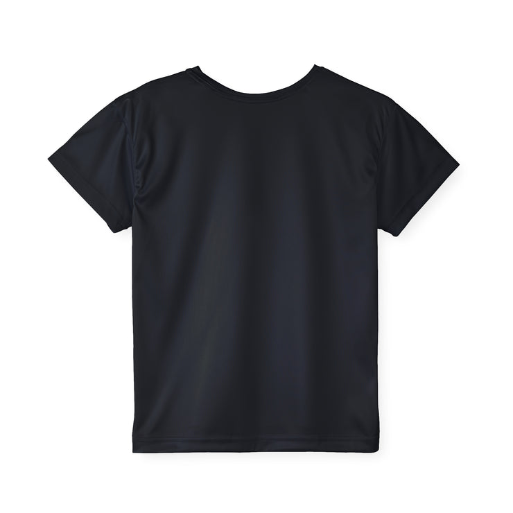 Kids Sports Jersey - Creative Hands Graphic Tee for Young Athletes
