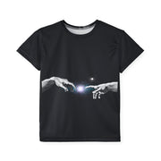 Kids Sports Jersey - Creative Hands Graphic Tee for Young Athletes